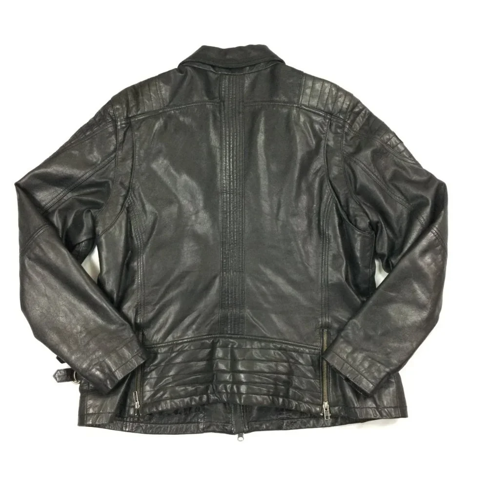 Harley Davidson Valley Motorcycle Jacket Black Leather Womens Size 1W 97166-13VW - Picture 8 of 12